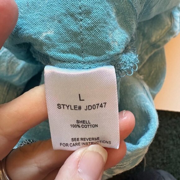 Oli and Hali Frilled Details Aqua Midi Dress Sleeveless Smocked Back Tie Pocket - Picture 13 of 14